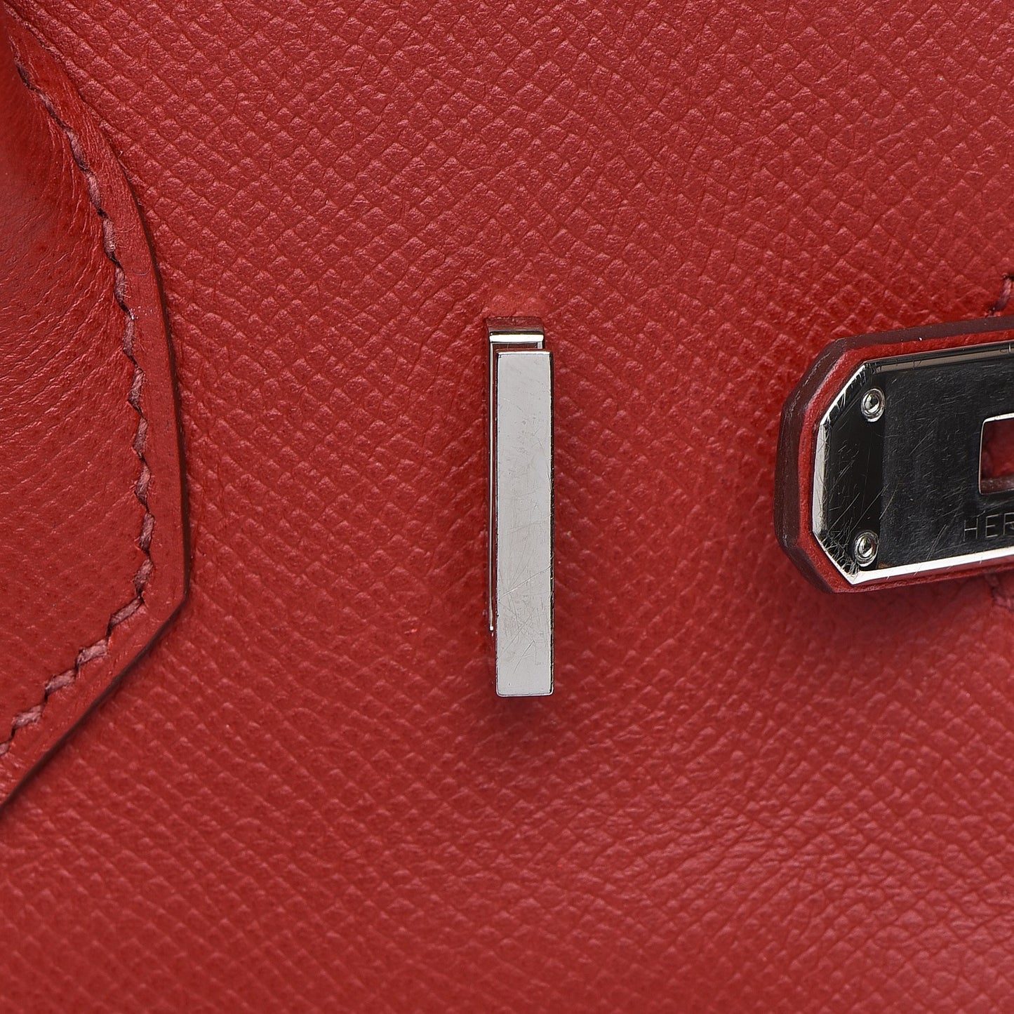 Epsom Birkin 30 Rouge Garance