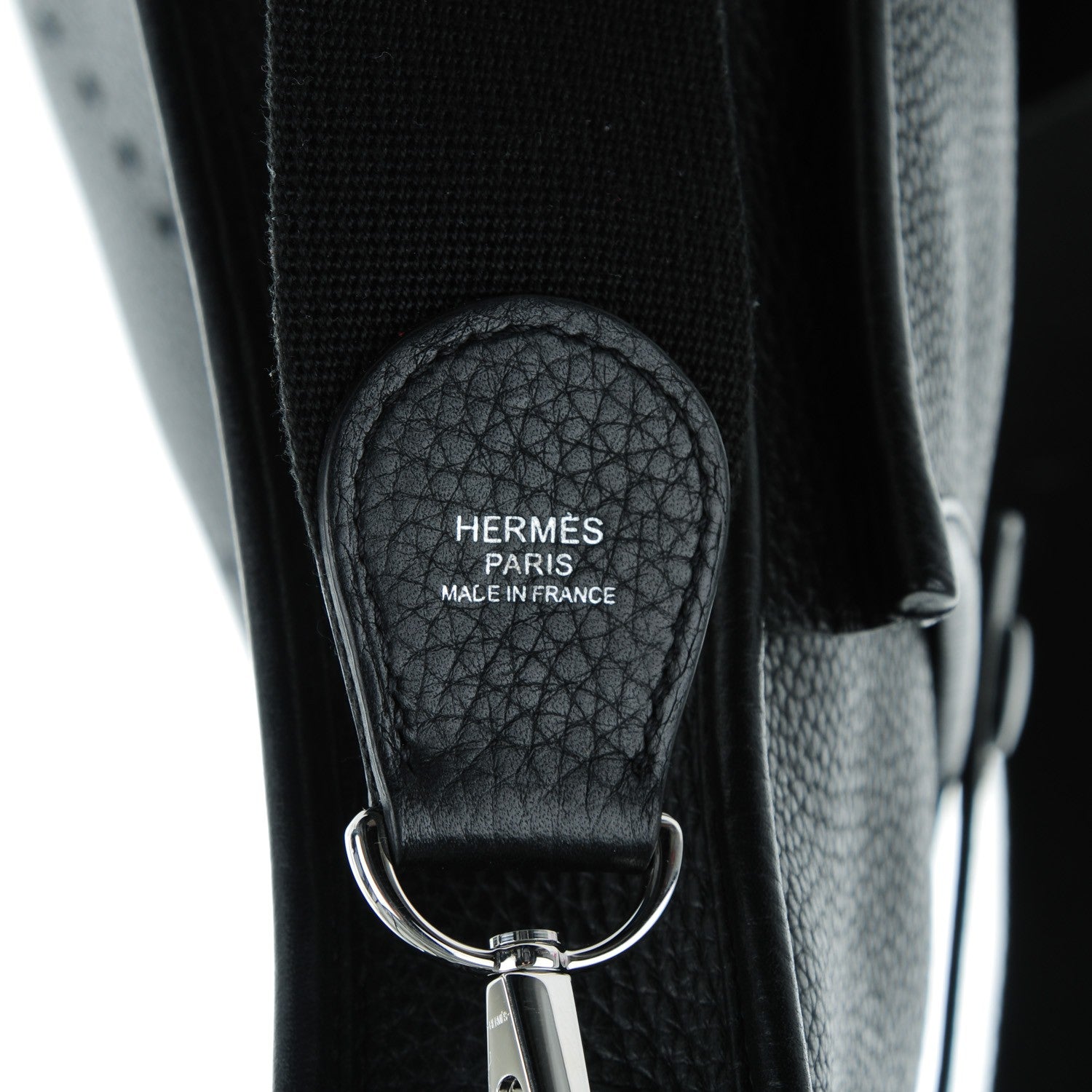 Hermes Taurillon Clemence Evelyne III PM Black 8 of 8