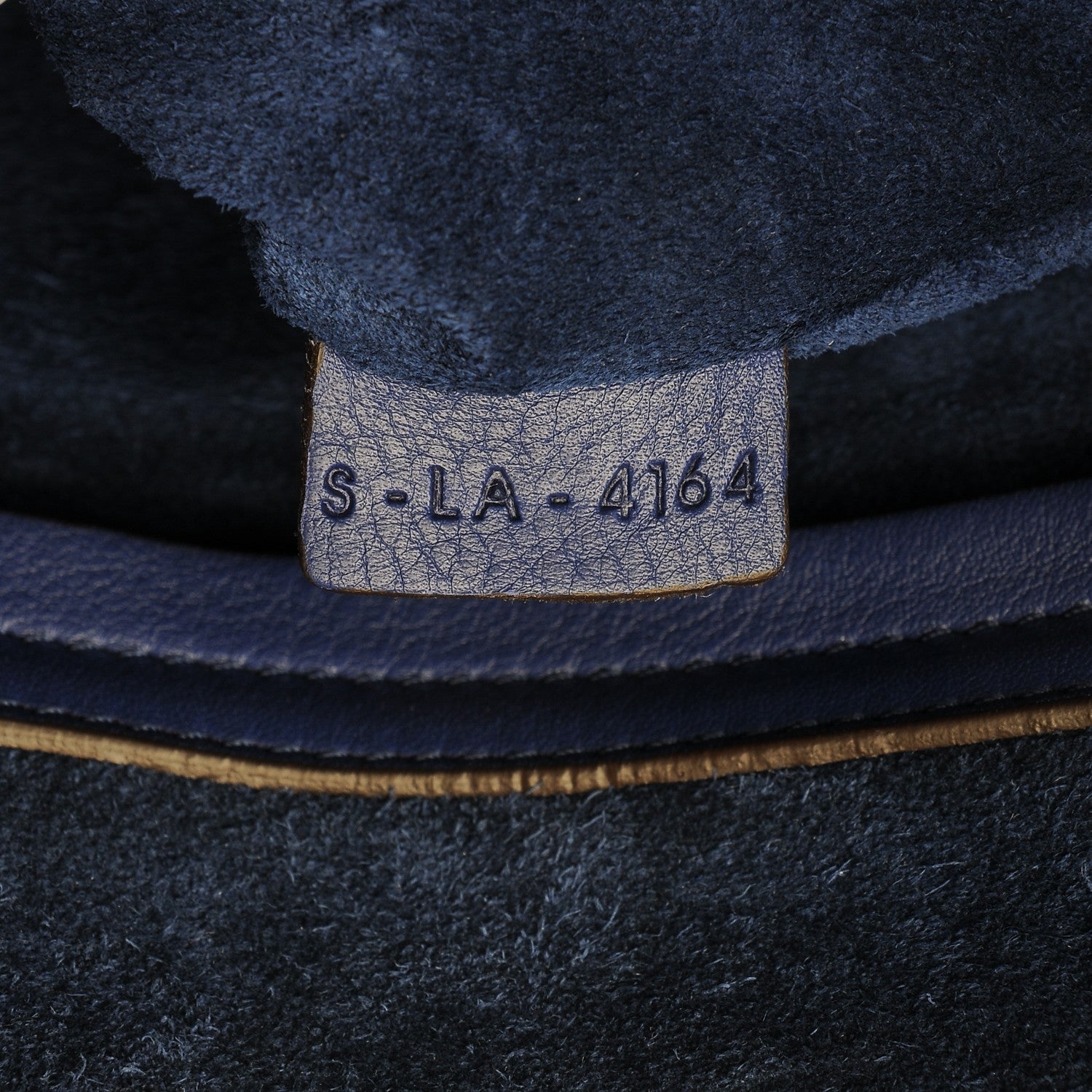 Celine Supple Calfskin Medium Phantom Luggage Indigo 7 of 7