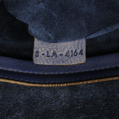 Celine Supple Calfskin Medium Phantom Luggage Indigo 7 of 7