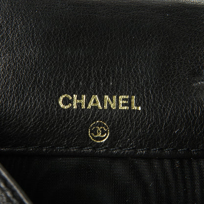 Chanel Caviar Timeless CC Compact French Wallet Black 7 of 8