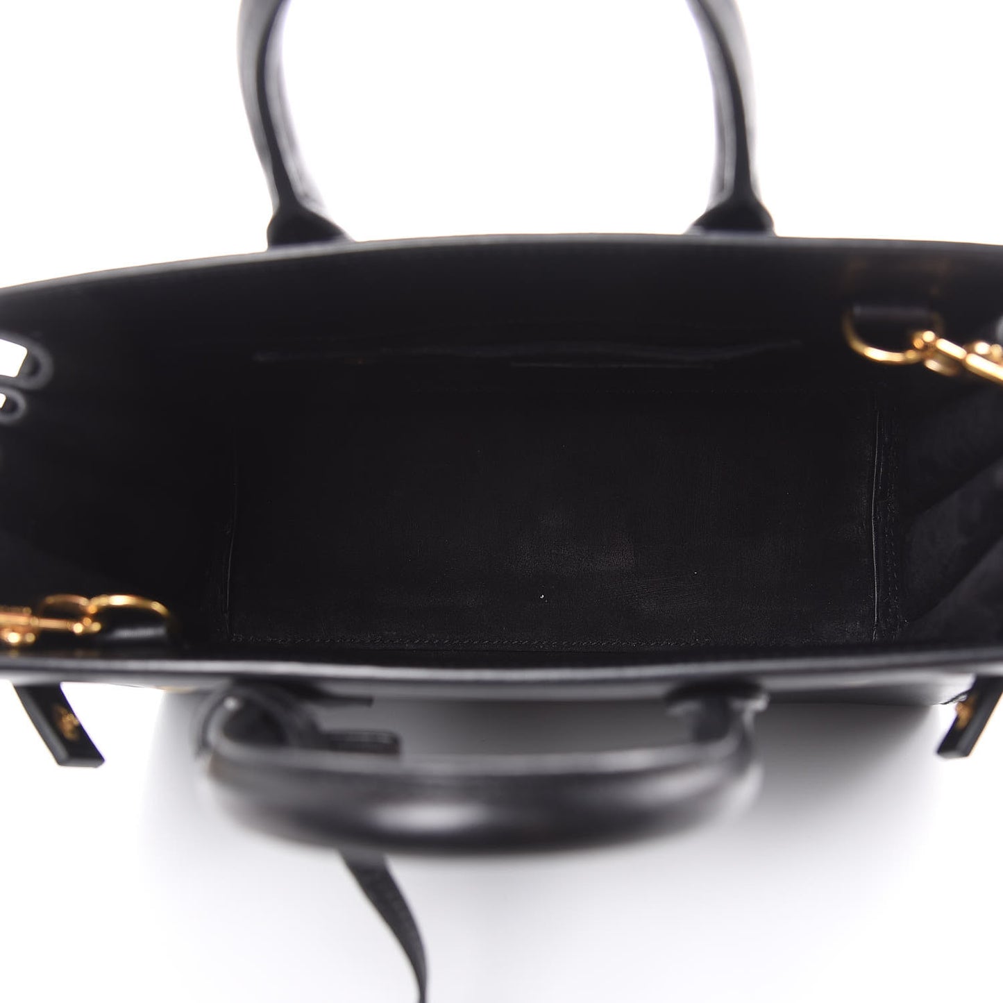 Calfskin Nano Sac de Jour Black