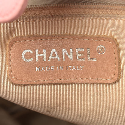 Chanel Caviar Quilted Petit Shopping Tote PST Pink 6 of 19