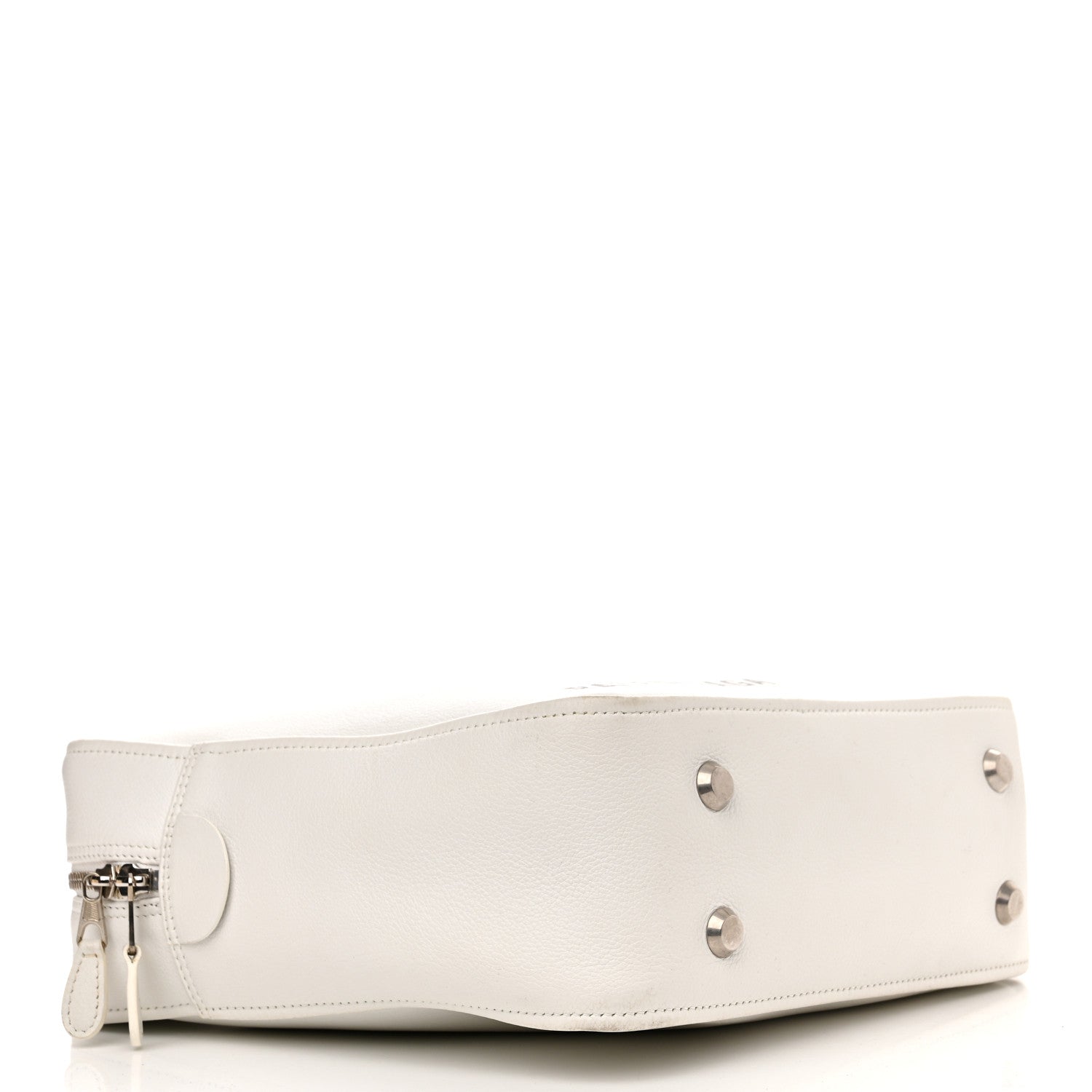 Balenciaga Calfskin S Triangle Duffle White 4 of 14