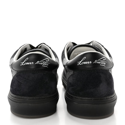 Louis Vuitton Damier Distorted Mens LV Ollie Sneakers 8.5 Black 5 of 11