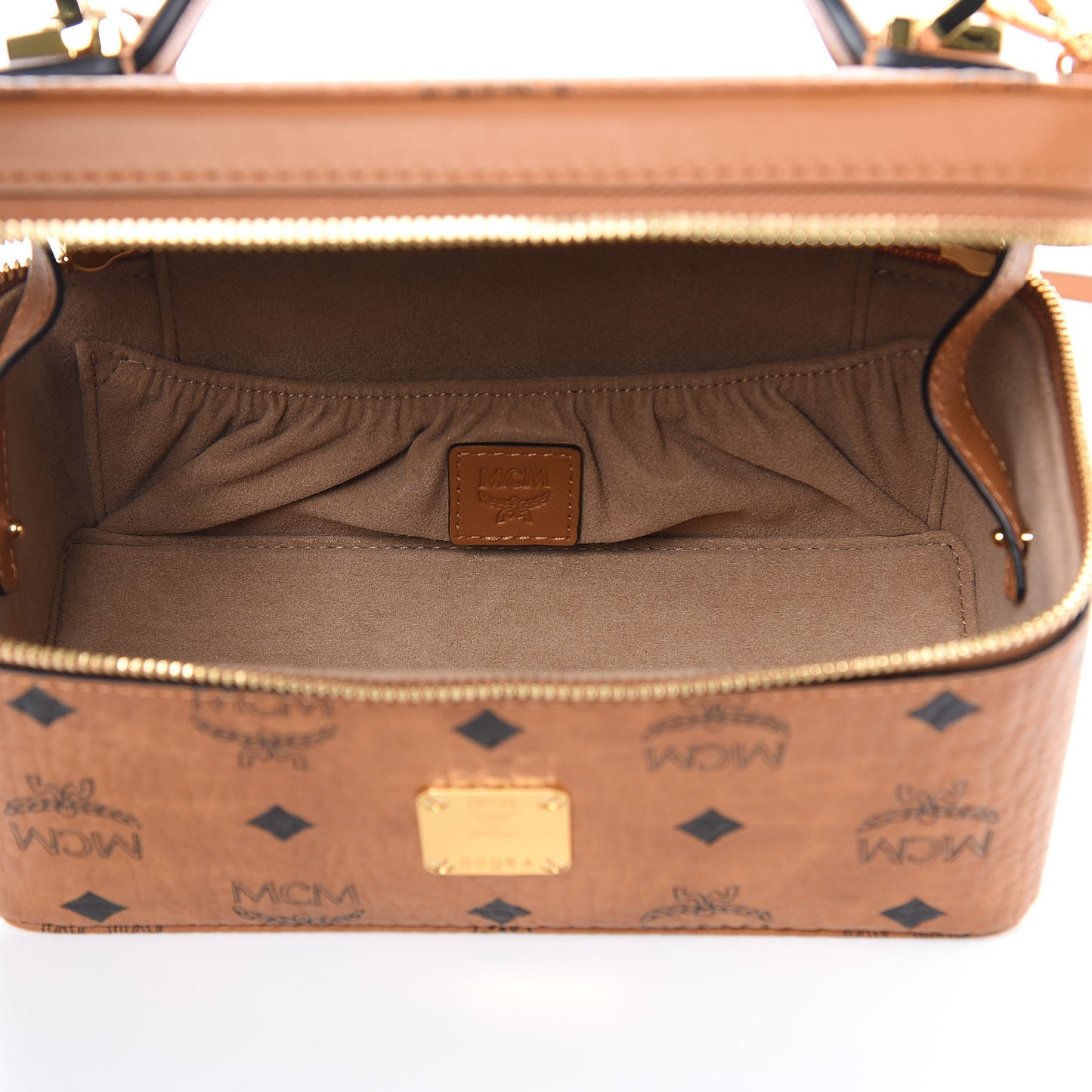 Visetos Vanity Case Cognac