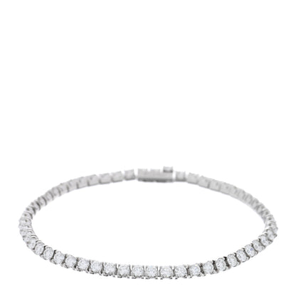 Cartier 18K White Gold Diamond 2.70ctw Lignes Essentielles Bracelet 1 of 4