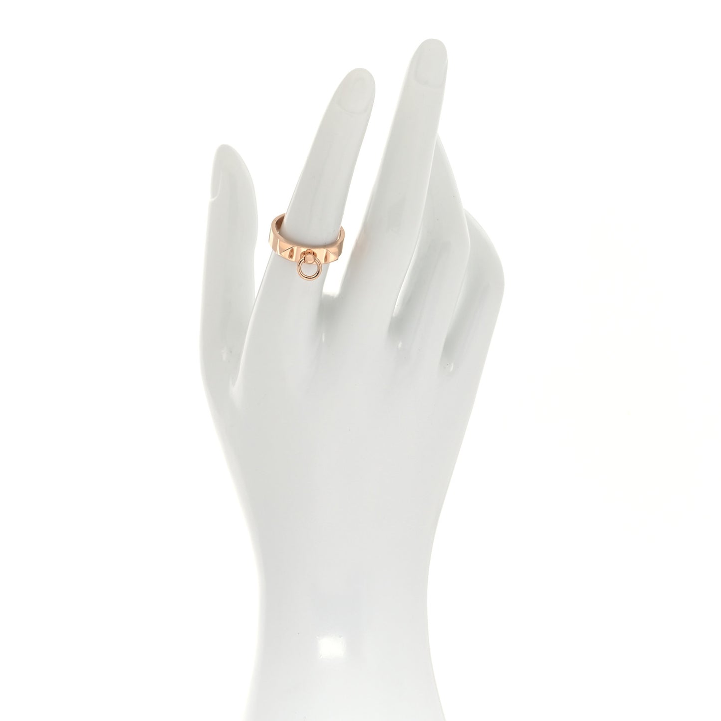 18K Rose Gold PM Collier De Chien Ring 54 7