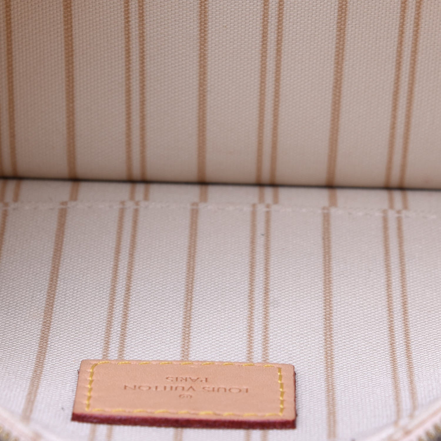 Louis Vuitton Damier Azur Neverfull MM GM Pochette 5 of 11