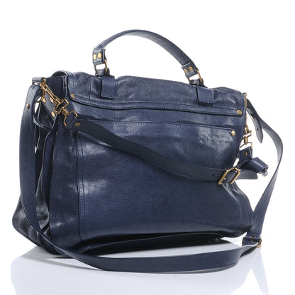 Proenza Schouler Lambskin PS1 Large Satchel Marine 3 of 8