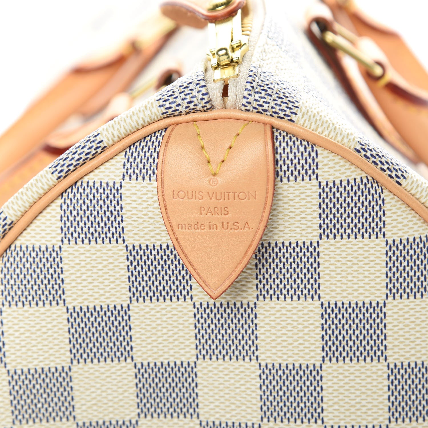 Louis Vuitton Damier Azur Speedy 30 7 of 11