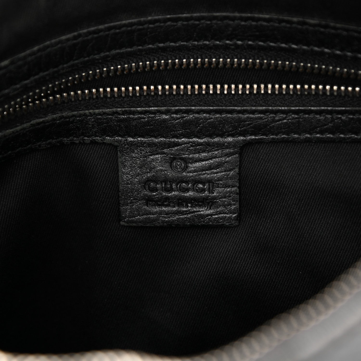 Gucci Monogram Horsebit Hobo Black 10 of 34