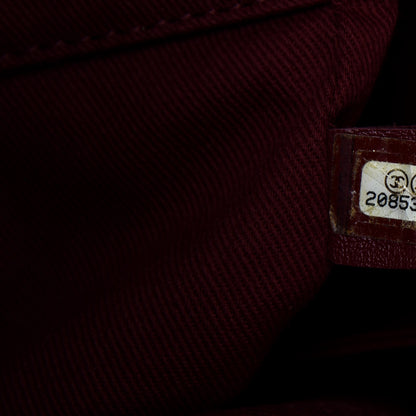 Chanel Canvas Medium Deauville Tote Red 7 of 11
