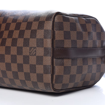 Louis Vuitton Damier Ebene Speedy Bandouliere 25 9 of 10