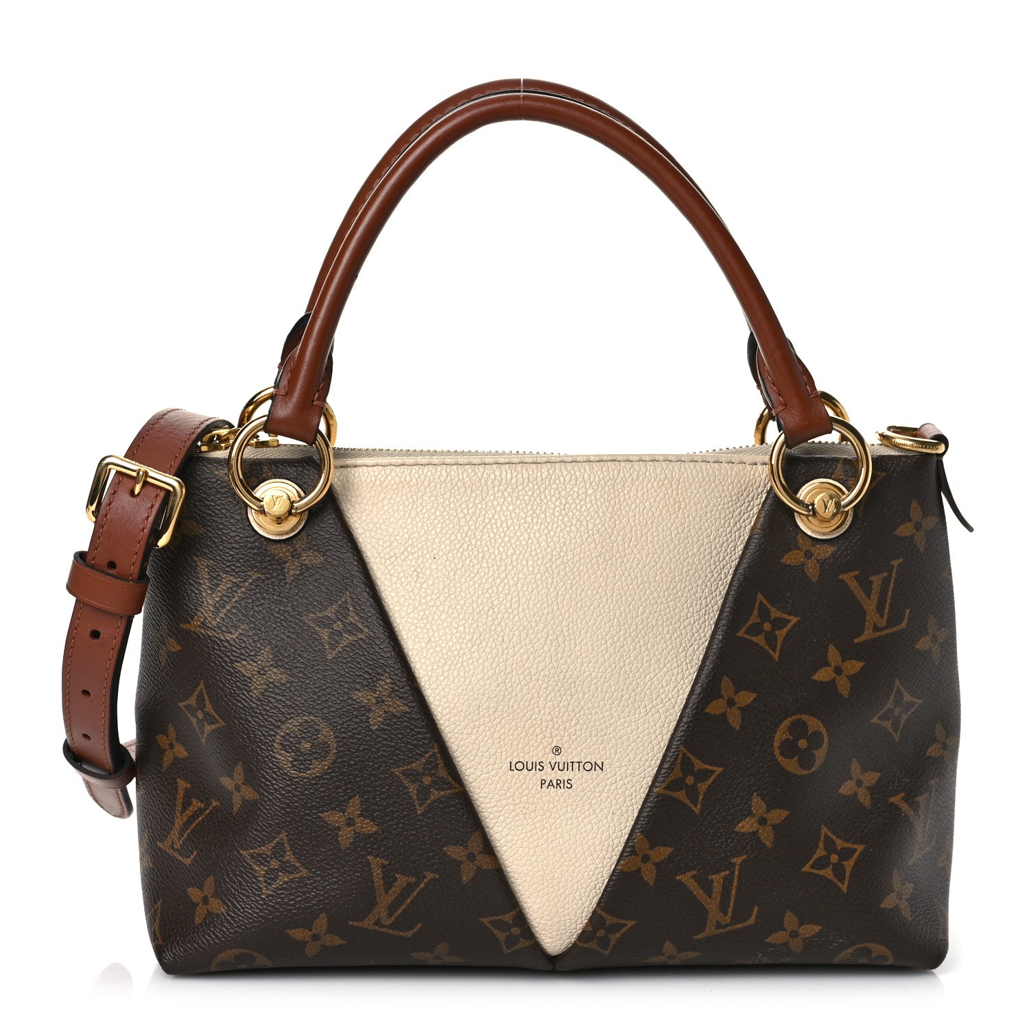 Louis Vuitton Monogram V Tote BB Creme 1 of 8