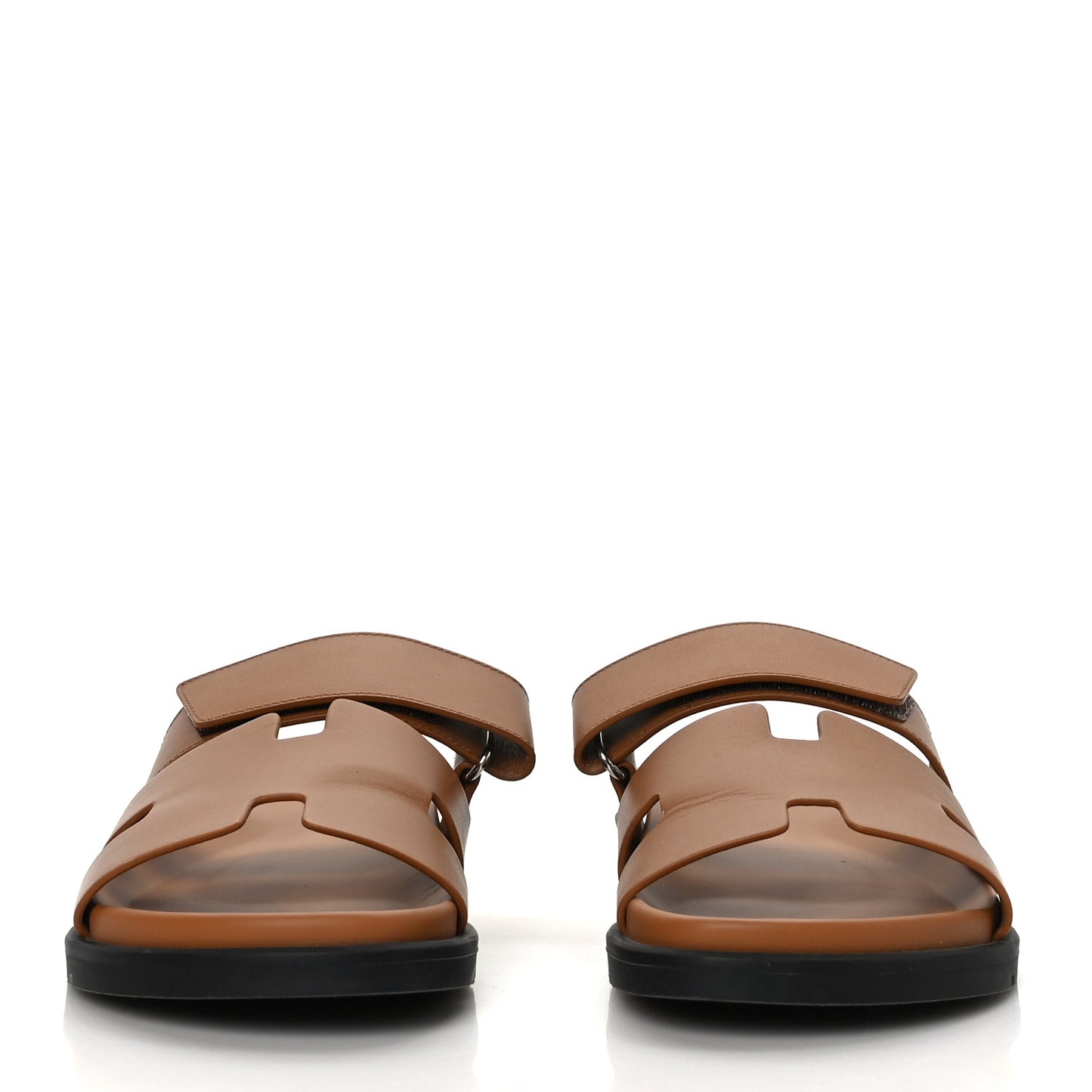 Calfskin Womens Chypre Sandals 40.5 Gold