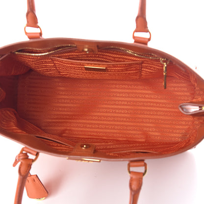 Prada Saffiano Lux Large Tote Papaya 4 of 8