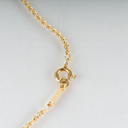 Tiffany 18K Yellow Gold Paloma Picasso Loving Heart Bracelet 4 of 6