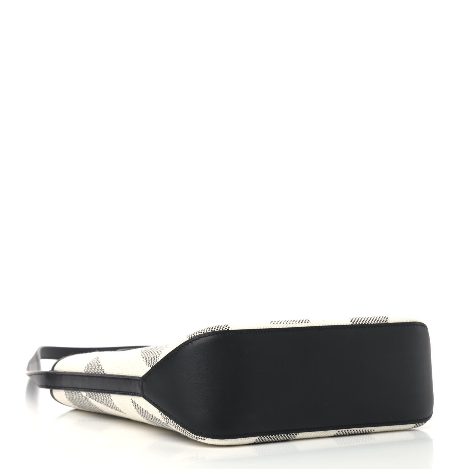 Hermes Swift H Canvas Cabas H En Biais 27 Black Ecru 3 of 8