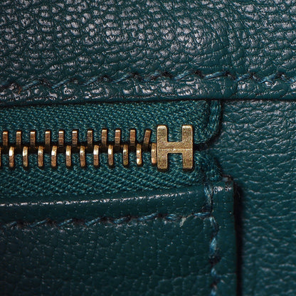 Hermes Taurillon Clemence Birkin 30 Cobalt 28 of 32