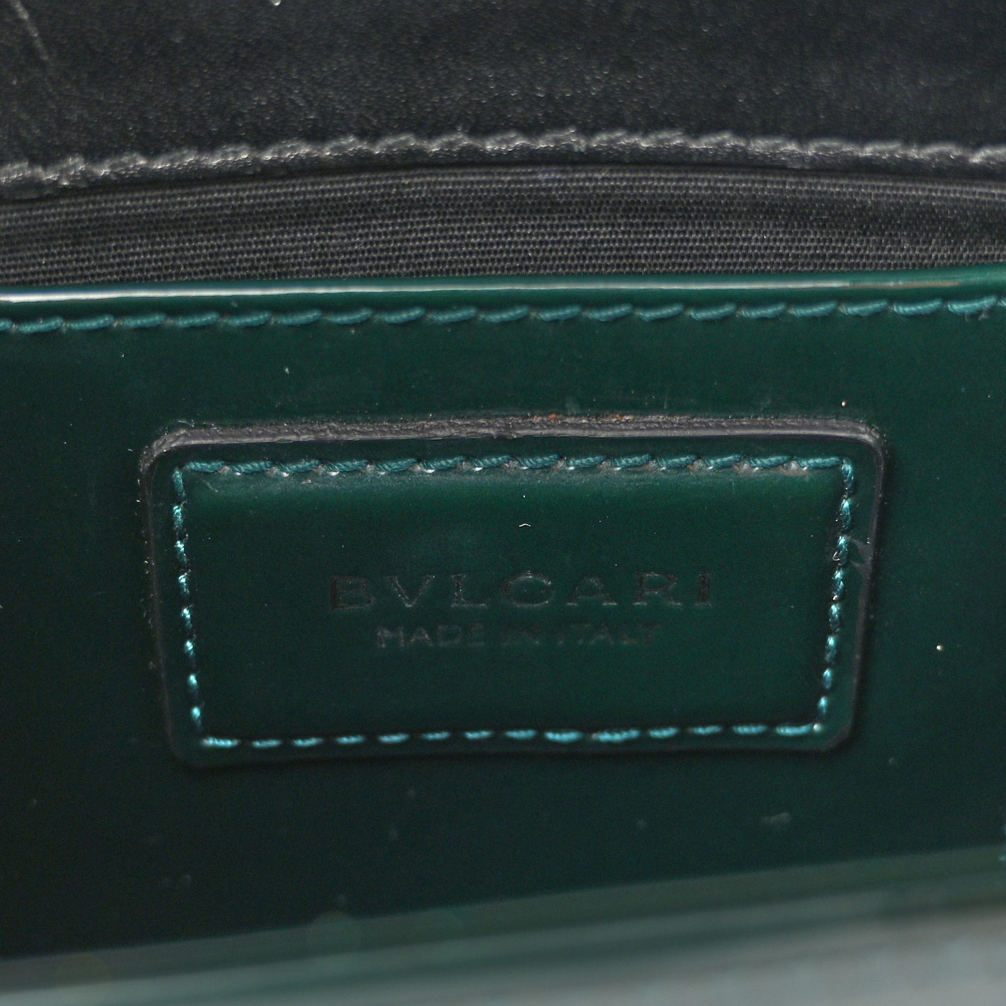 Metallic Serpenti Forever Small Shoulder Bag Green