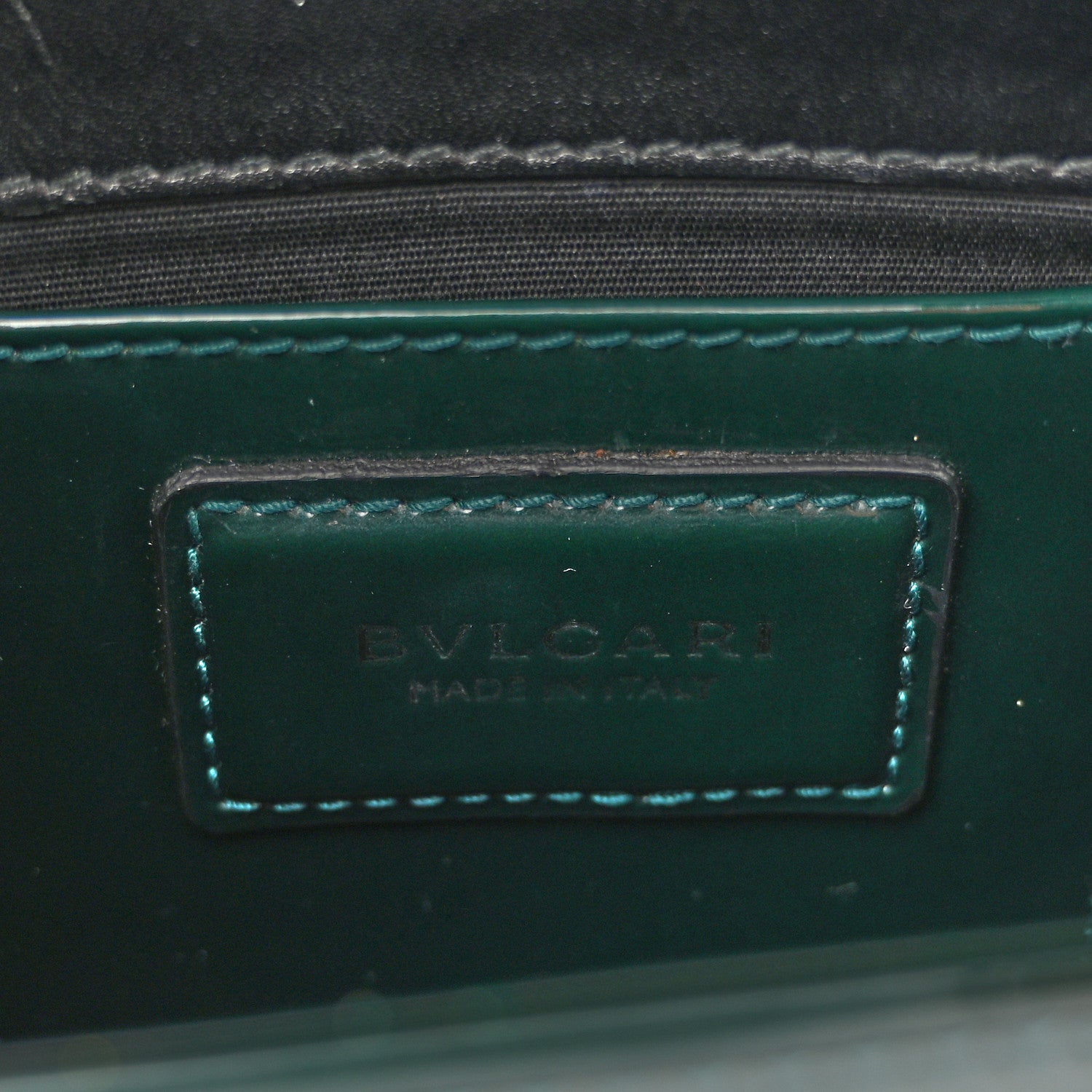 Bulgari Metallic Serpenti Forever Small Shoulder Bag Green 6 of 12