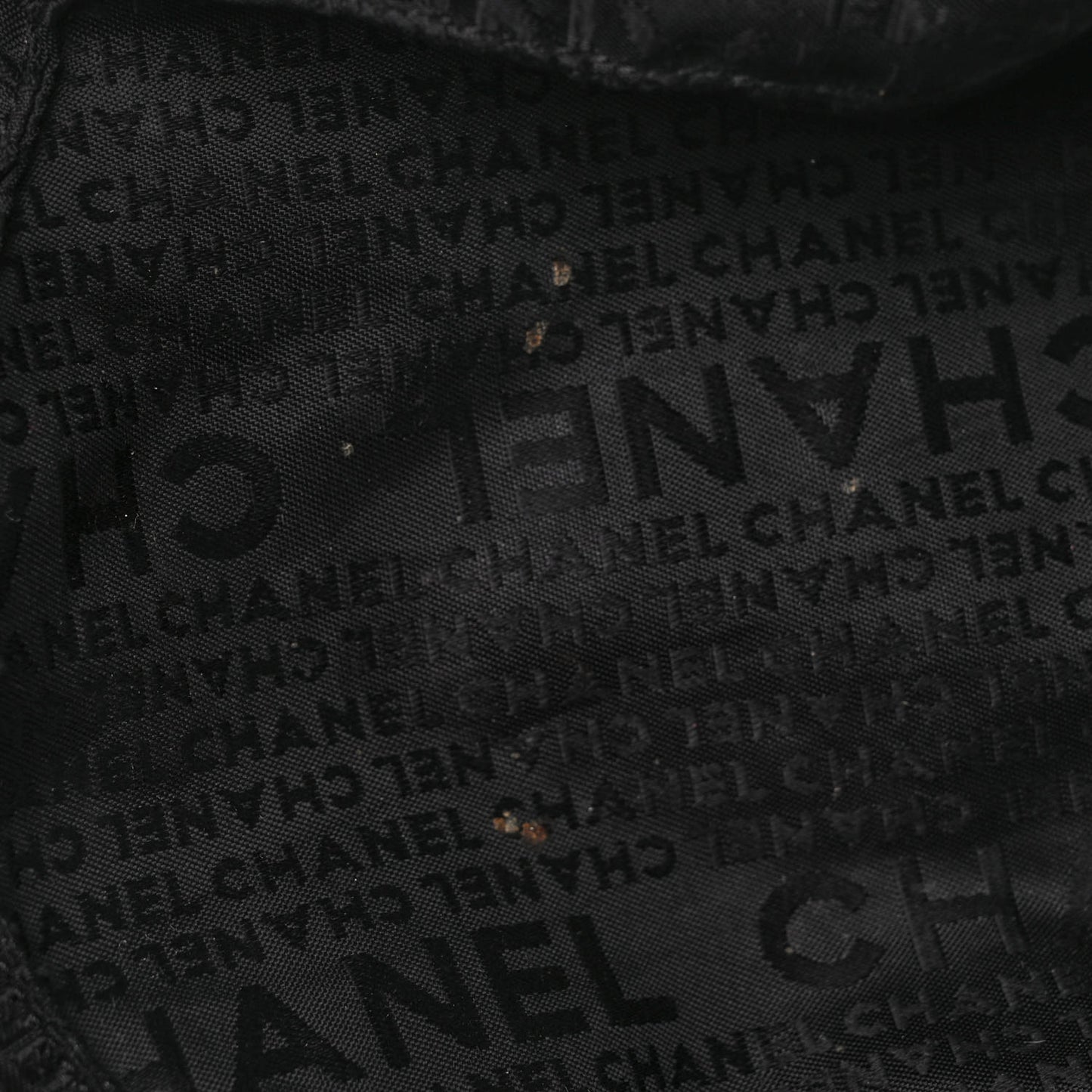 Calfskin CC Bucket Bag Black