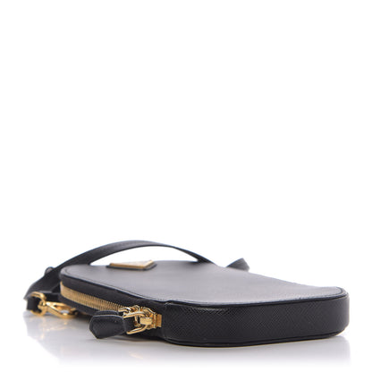 Prada Saffiano Mini Bag Black 4 of 7