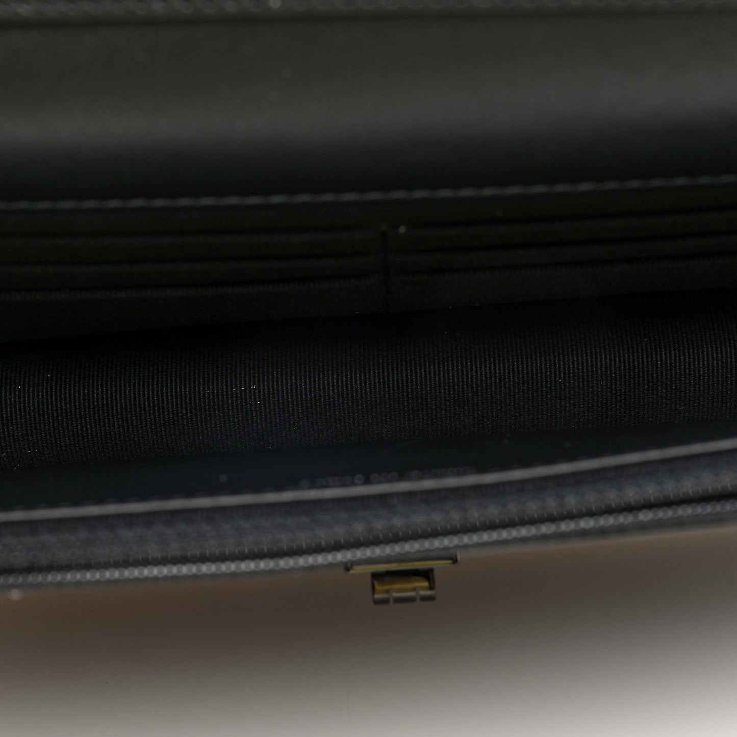 Aged Calfskin Quilted Reissue Wallet On Chain WOC So Black