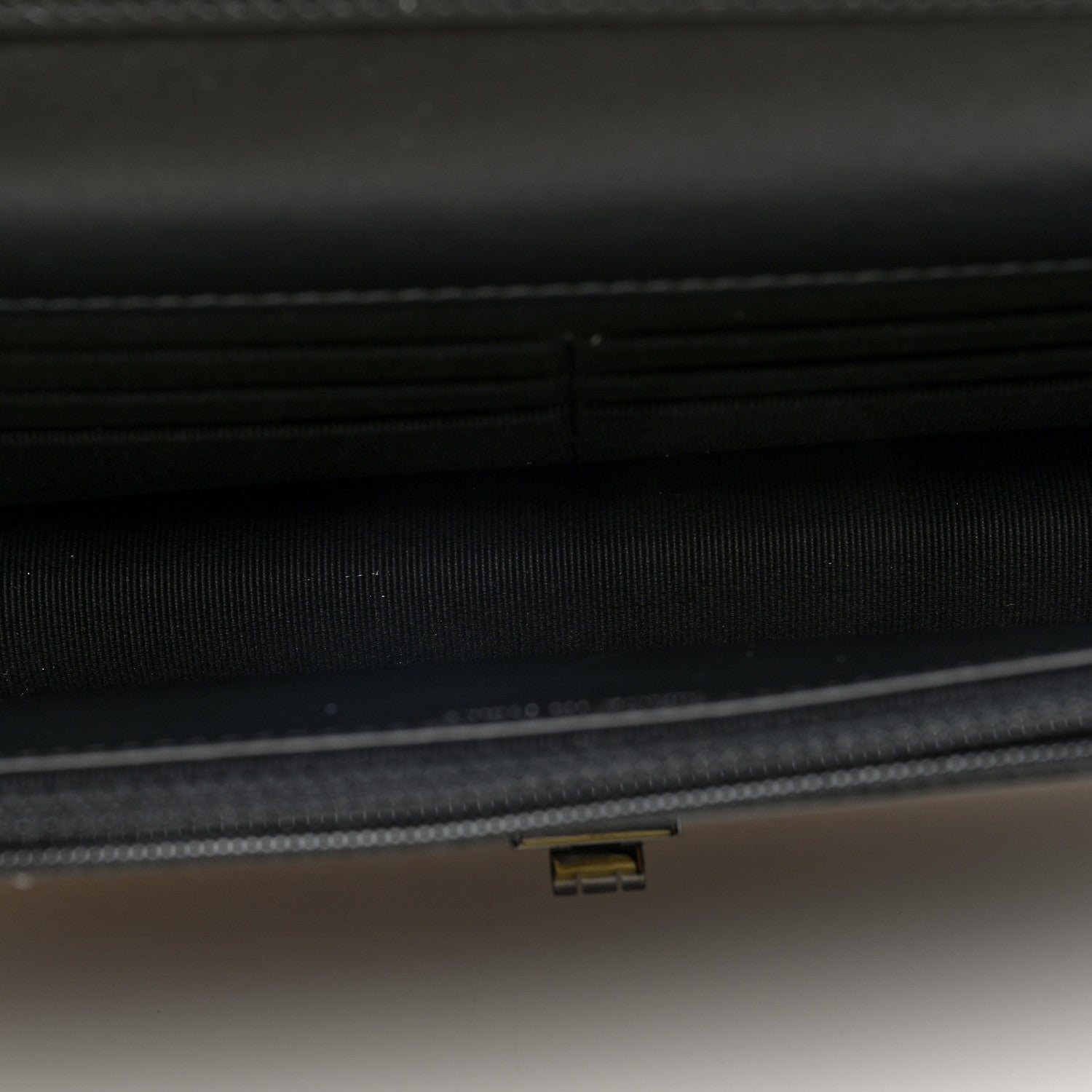 Chanel Aged Calfskin Quilted Reissue Wallet On Chain WOC So Black 5 of 11