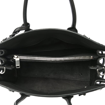 Saint Laurent Grained Calfskin Baby Sac De Jour Souple Asphalt 5 of 9