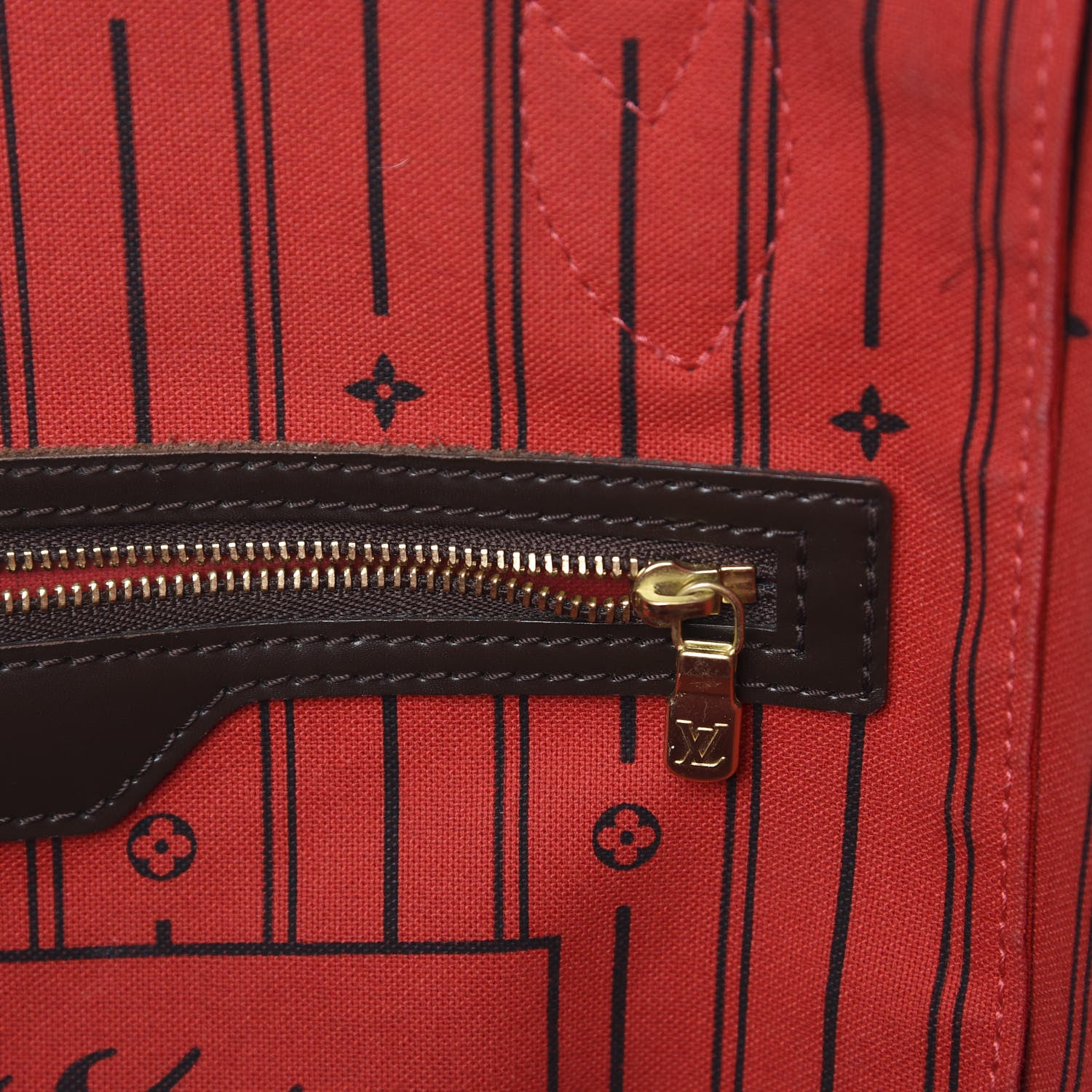 Louis Vuitton Damier Ebene Neverfull MM 9 of 18