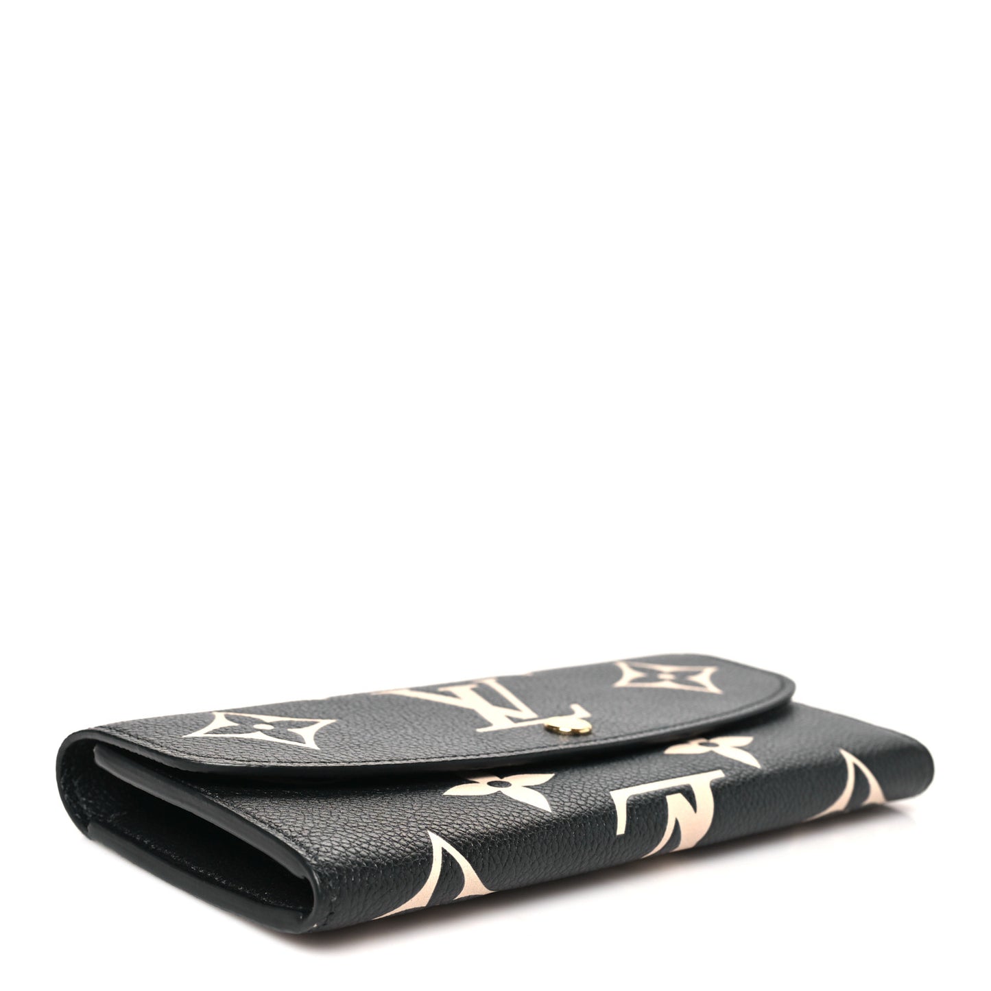 Empreinte Monogram Giant Emilie Wallet Black Beige