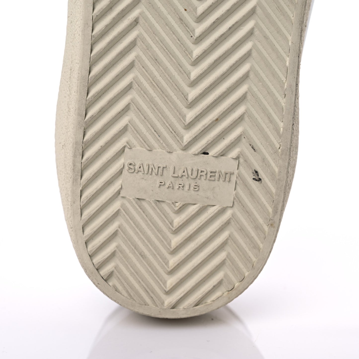 Calfskin Embroidered Court Classic Sneakers 39 White Silver