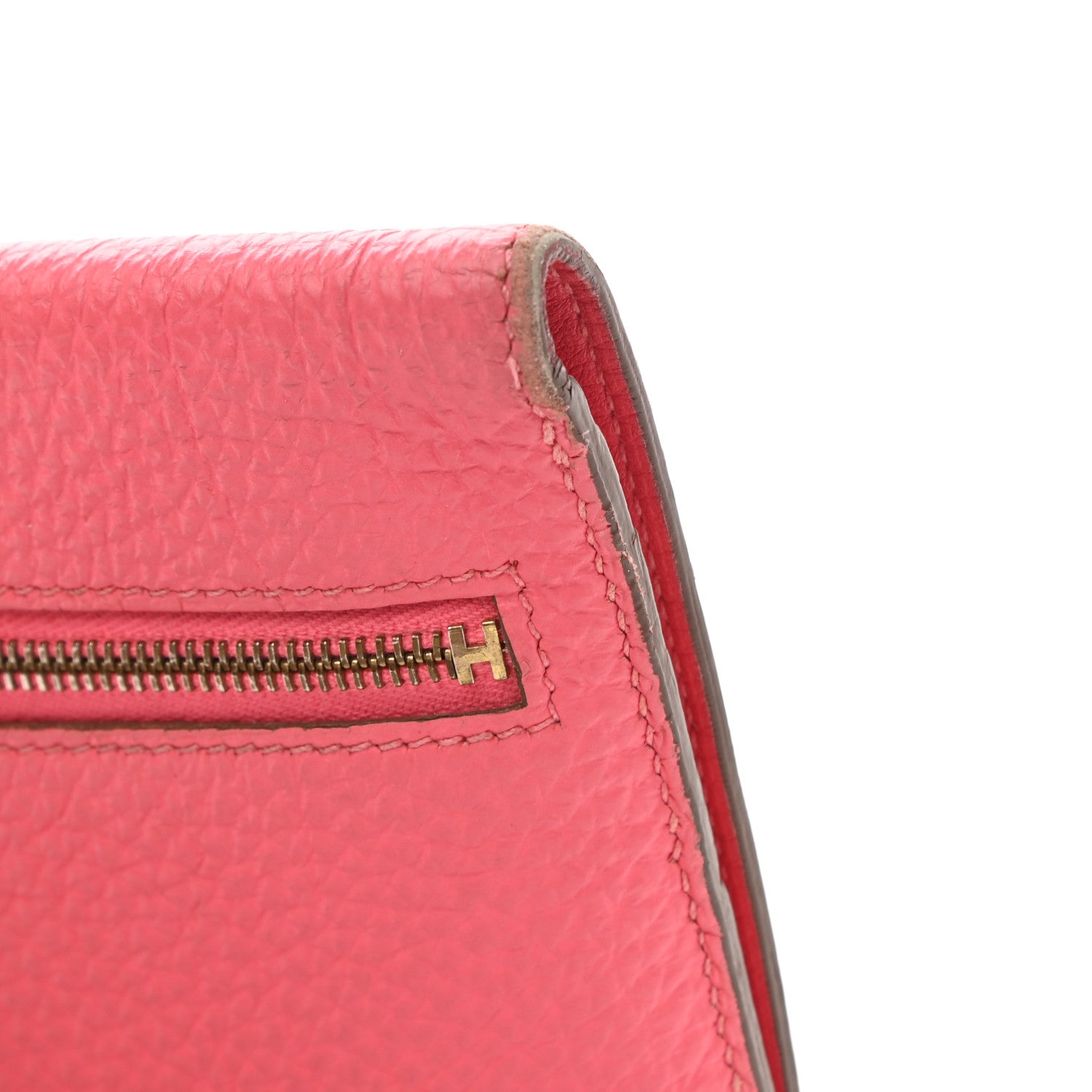 Hermes Togo Dogon Wallet Rose Lipstick 13 of 13