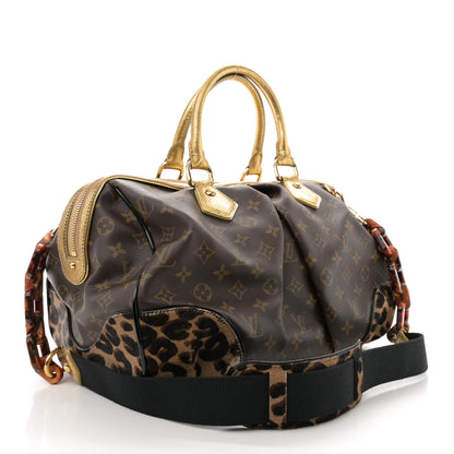 Louis Vuitton Monogram Leopard Stephen Bag 3 of 10