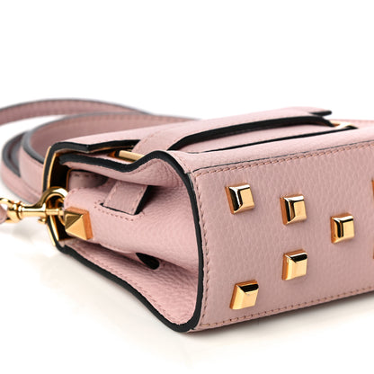 Valentino Garavani Grained Calfskin Mini My Rockstud Frame Bag Poudre 5 of 20