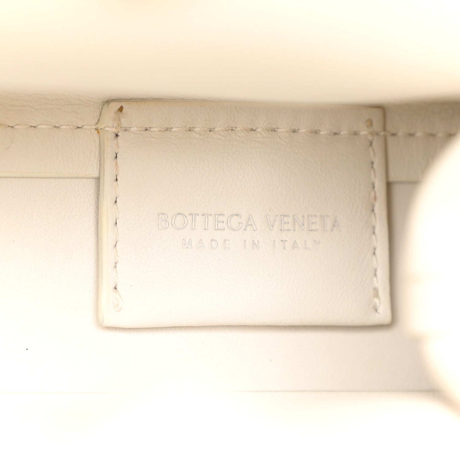 Bottega Veneta Calfskin Small The Point Triangle Bag Chalk 6 of 13