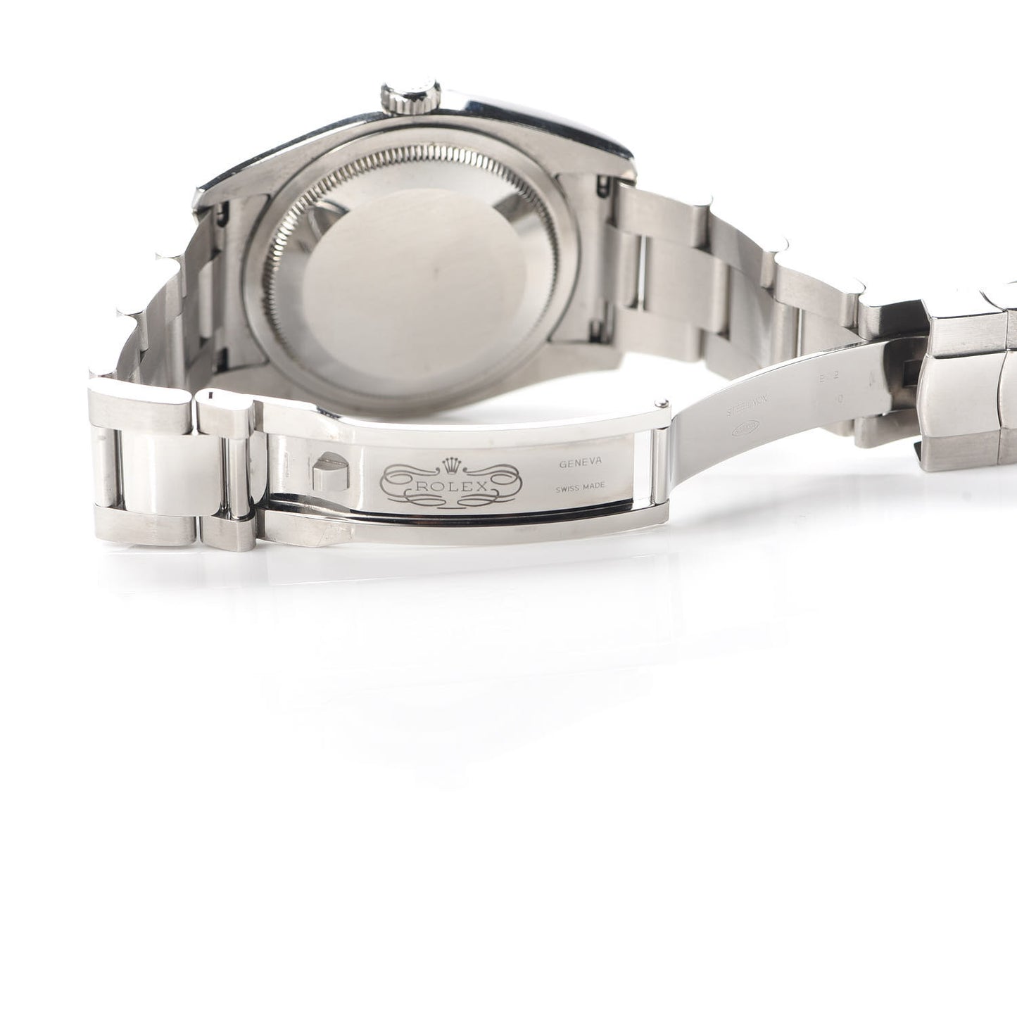 Stainless Steel 36mm Oyster Perpetual Datejust Watch White Roman 116200
