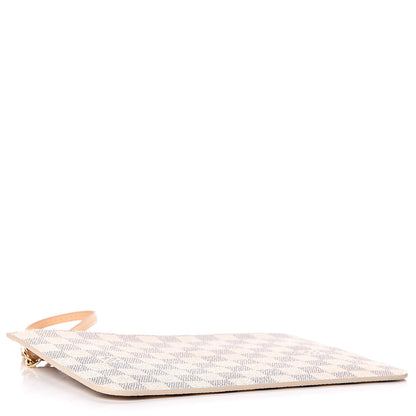 Louis Vuitton Damier Azur Neverfull MM GM Pochette 4 of 8