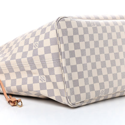 Louis Vuitton Damier Azur Neo Neverfull GM Rose Ballerine 10 of 12