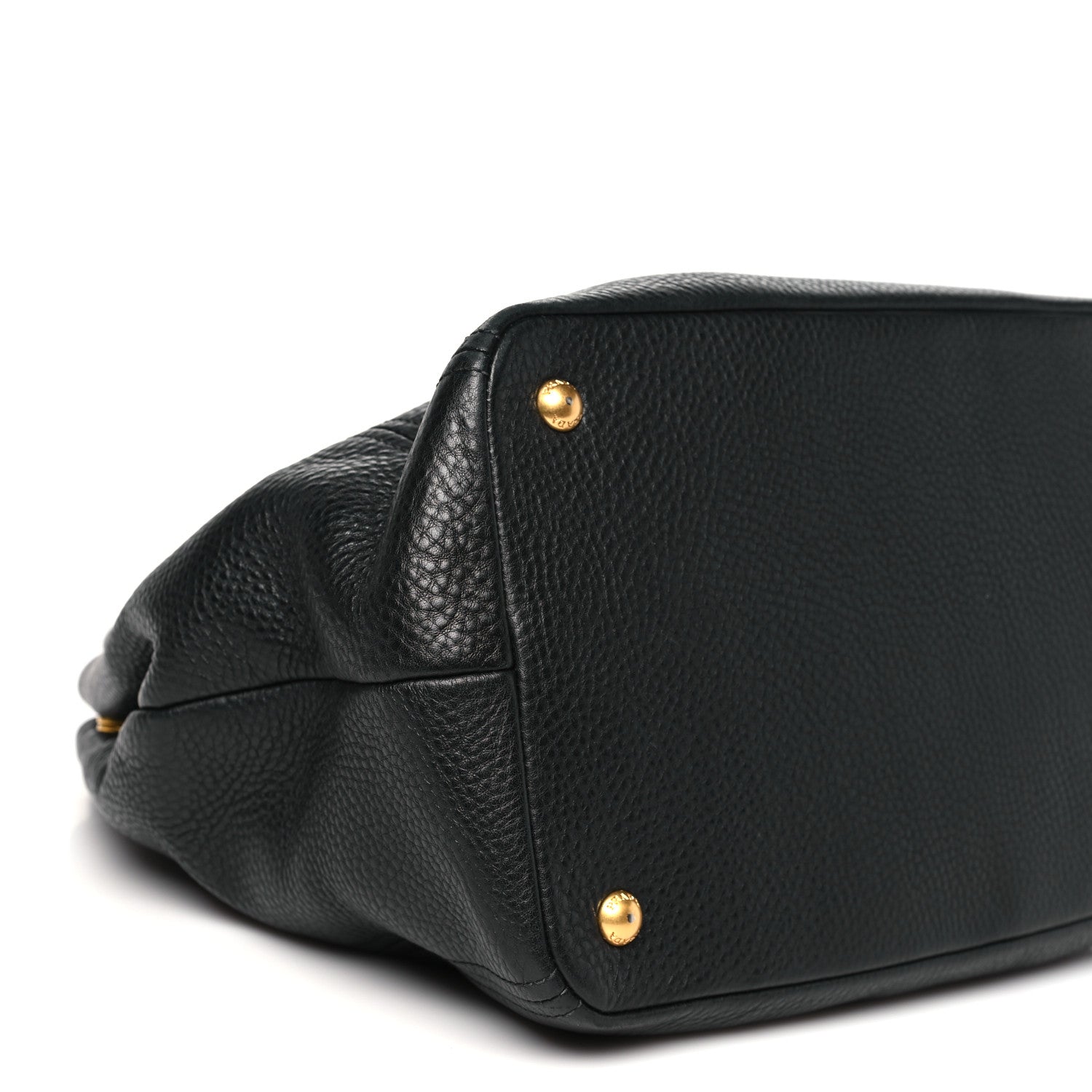 Prada Vitello Daino Tote Black 8 of 9