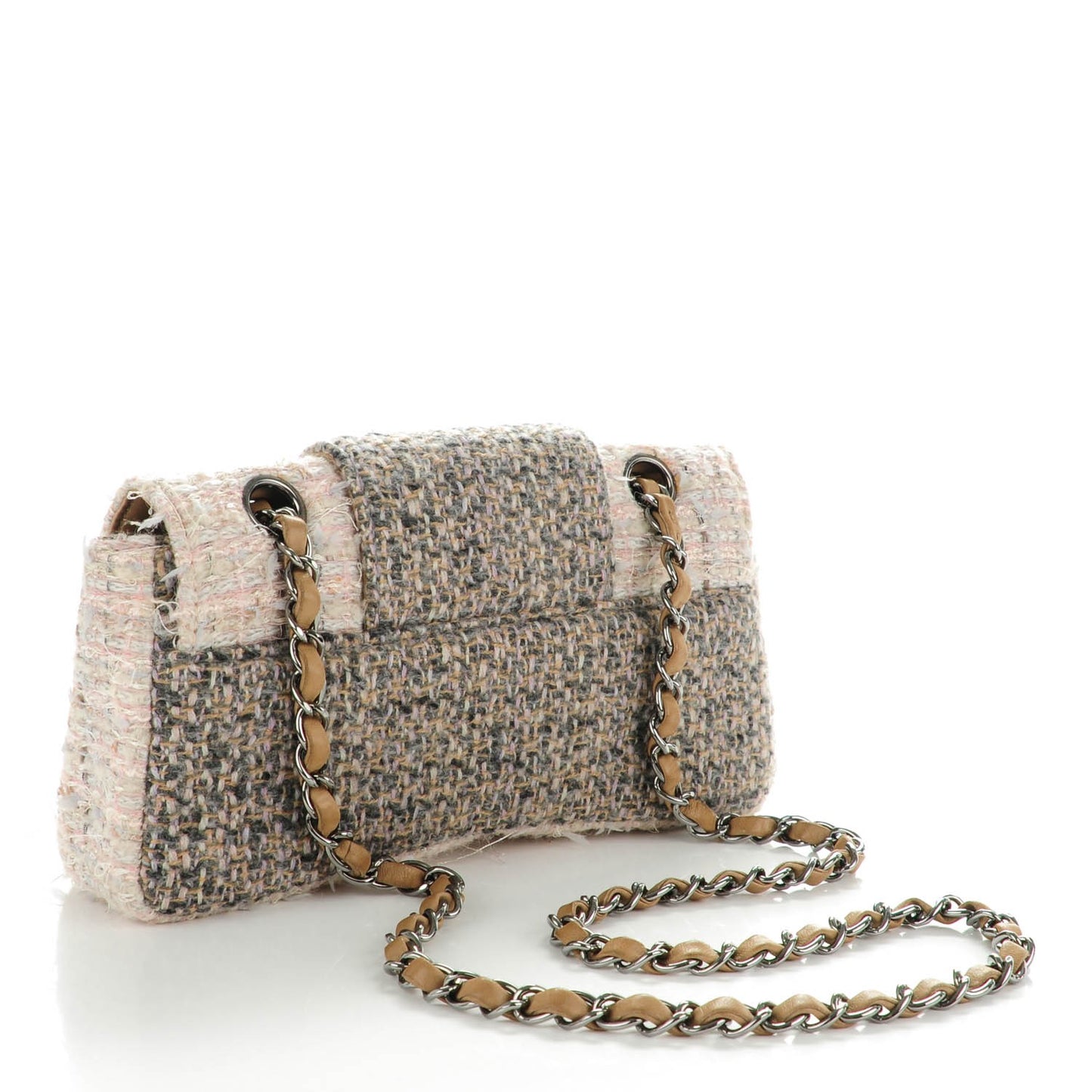 Tweed Small Fantasy Flap Grey