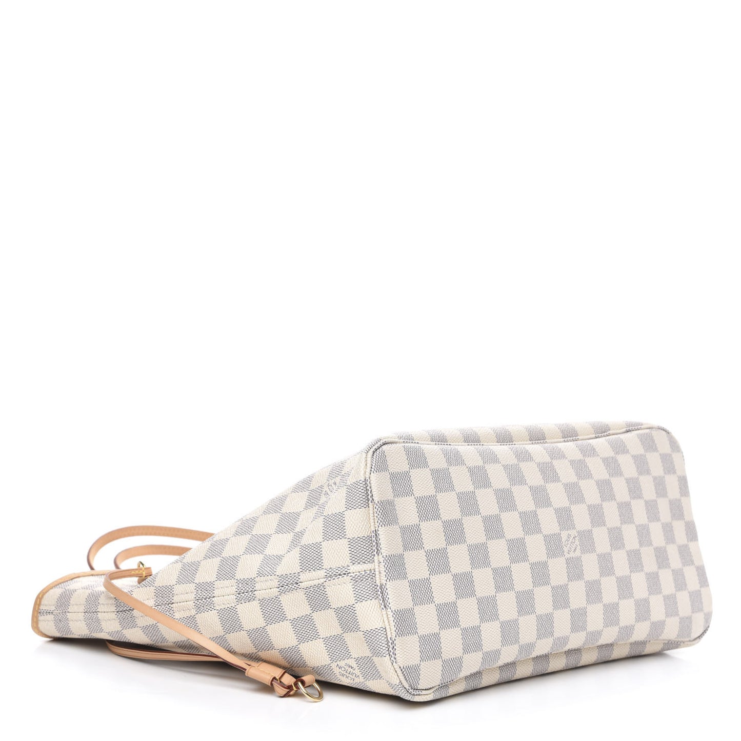 Damier Azur Neo Neverfull MM Rose Ballerine