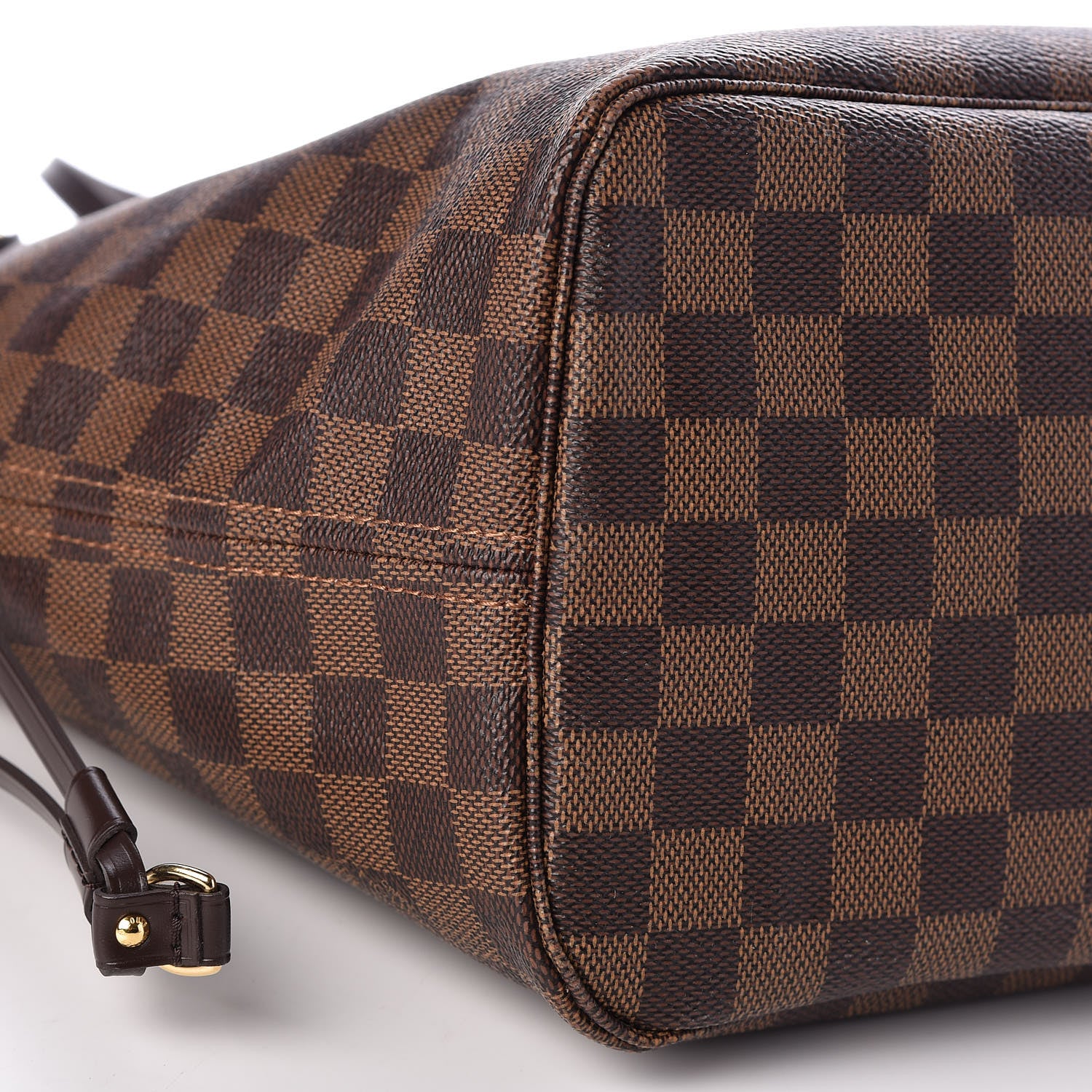 Louis Vuitton Damier Ebene Neo Neverfull MM Rose Ballerine 11 of 12