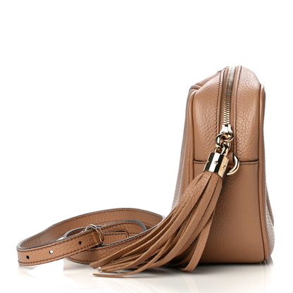 Gucci Pebbled Calfskin Small Soho Disco Bag Rose Beige 13 of 14