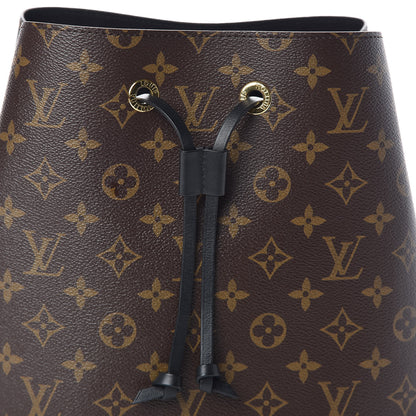 Louis Vuitton Monogram Neonoe MM Black 5 of 9