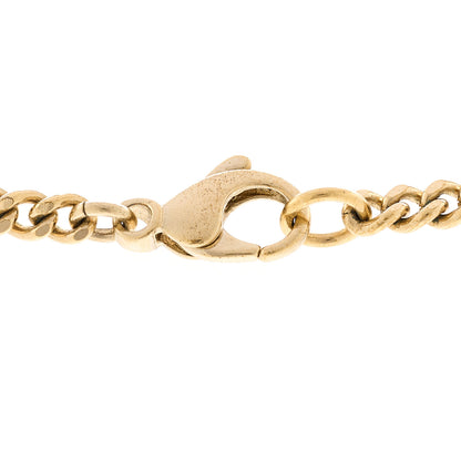 Chanel Crystal CC Flower Pendant Necklace Gold 6 of 6