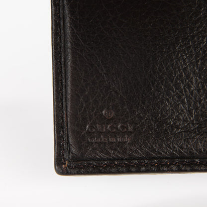 Gucci Guccissima Charlotte French Wallet Dark Brown 6 of 7