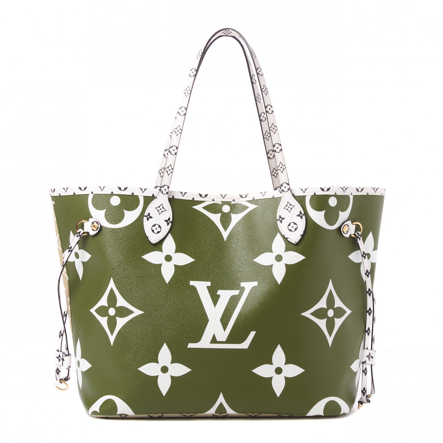 Monogram Giant Neverfull MM Kaki
